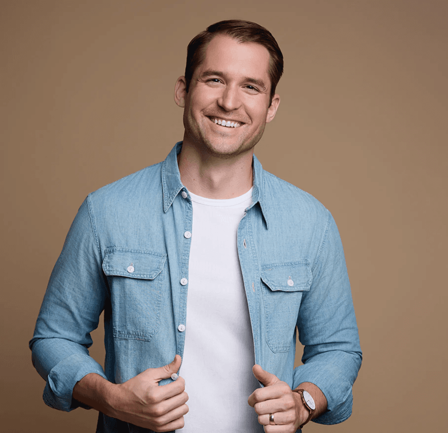 A person smiling